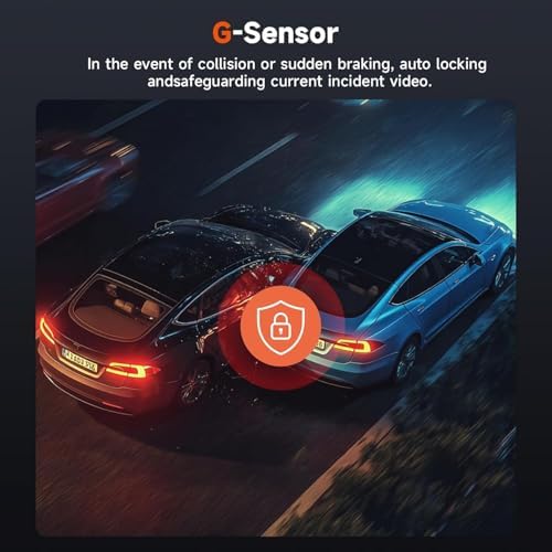 E-YEEGER smart vehicle video recorder showcasing built-in Wi-Fi mobile application connection interface