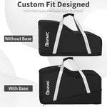 Transparent business card frame on IBVIVIC travel bag