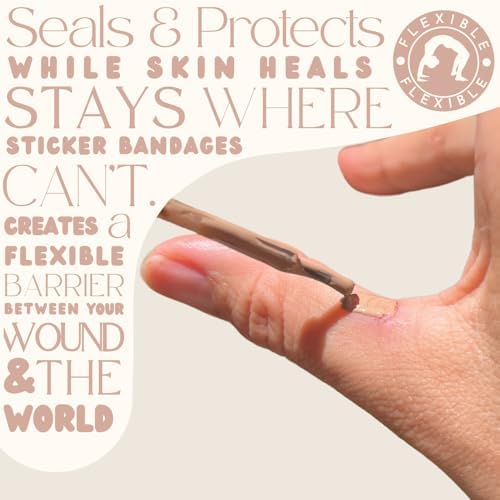 Eco Bandage 0.3 fluid ounce bottle showing travel friendly packaging and instructions