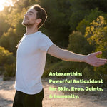 Supplement facts panel of Deal Supplement Astaxanthin showing twenty four milligrams per serving size.