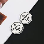 Vichona parent decision coin inside a diaper bag
