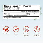 USA imported Vital Earth Minerals liquid dietary supplement packaging detail