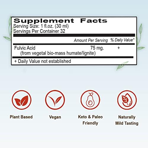 USA imported Vital Earth Minerals liquid dietary supplement packaging detail