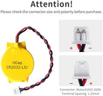 The complete five pack arrangement of ViCep 3V motherboard coin cell batteries