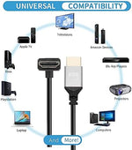 Side angle view of the compact coiled design of the RIIEYOCA HDMI extender wire.