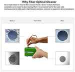 Yienfbev fiber optic connector cleaner showing connector compatibility