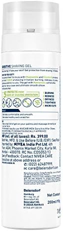 NIVEA MEN Shaving, Sensitive Shaving Gel, 200ml - Image 8