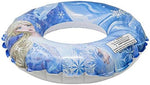 Child using Disney Frozen 2 Elsa theme pool float