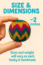 Different geometric color variants included in the 6 pack imported active toy collection.