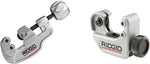 RIDGID 35S pipe cutter close up of cutting wheel and bearings