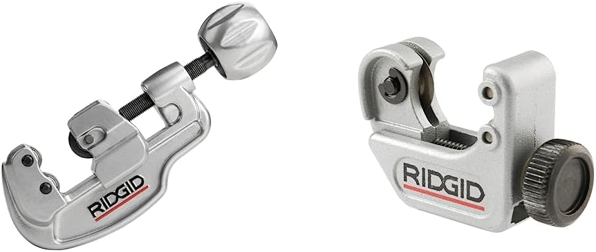 RIDGID 35S pipe cutter close up of cutting wheel and bearings