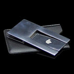 Stainless Steel Foldable Cigar Stand Prop Ashtray Holder w/ Pu Leather Pouch - Image 5