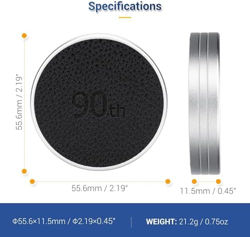 JJC anti scratch dustproof aluminum cover packaging view for photography gear