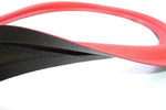 Close up of premium red foam surrounds for Cerwin Vega speakers