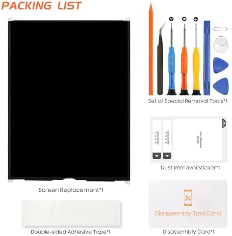 Arbilato liquid crystal display component laid out next to waterproof adhesive sticker