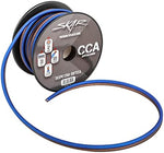 Professional car audio installation with Skar Audio speaker wire