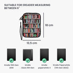 Kwmobile universal e-reader sleeve showing zipper closure detail