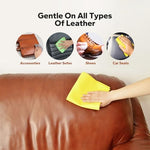 Choppie Leather Cleaner and Conditioner (8.45 Fl Oz), Leather Repair for Furniture & Car Interior, Leather Seat Couch Cleaner, Premium Leather Care and Protection - Image 4