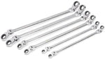 Gearwrench metric GearBox wrench set length and beam design