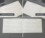 Modern Album Designs memorial guest book in its black gift box packaging