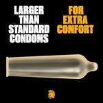 Back label of the premium latex package showing the official product specifications and descriptions.