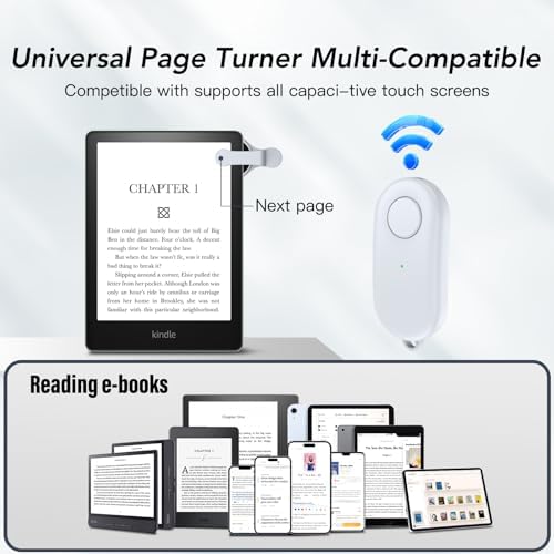 Detailed view of the Highgo remote button for eReaders