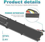 Close up view of the internal power pin connector on the premium imported ASUNCELL laptop power cell.