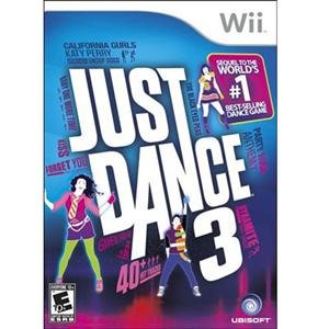 Ubisoft Just Dance 3 Nintendo Wii videogame software front view authentic USA import retail packaging