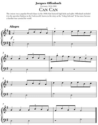 Big Book of Beginner's Piano Classics Volume Two: 57 Favorite Pieces in Easy Piano Arrangements with Downloadable MP3s (Includes 5 Duets) (Dover Classical Piano Music For Beginners) - Image 6