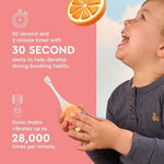 Boka sonic toothbrush for children featuring waterproof charging port