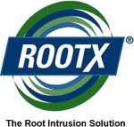 RootX 2 lb powder jar for tree root blockage prevention