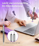 Discreet 64GB spy pen recording device being used for writing during a lecture