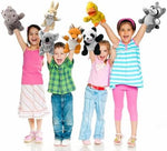 Educational storytelling with Okegztoa duck hand puppet