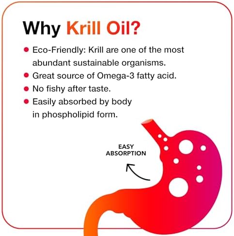 Authentic USA imported MegaRed krill oil dietary supplement bottle displayed on a clean surface
