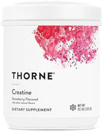 THORNE Creatine supplement facts label showing ingredients and serving size