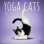 Yoga Cats OFFICIAL | 2026 12 x 24 Inch (Hanging) Monthly Square Wall Calendar | Plastic-Free | BrownTrout | Animals Humor Pets - Image 2