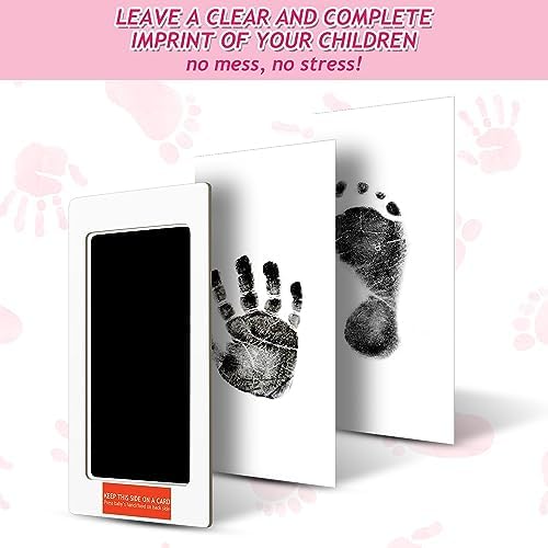 Outus 14 Piece Paw Print Kit showcasing the light green and light blue interchangeable inkless mats.
