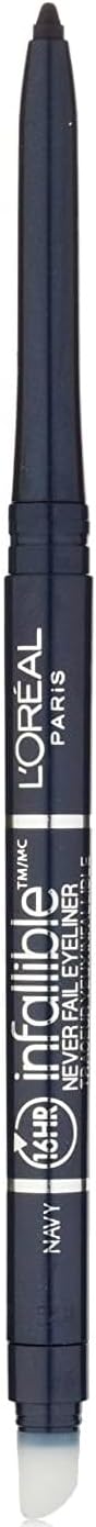 L'Oreal Paris Infallible Never Fail Mechanical Pencil Eyeliner Navy front view