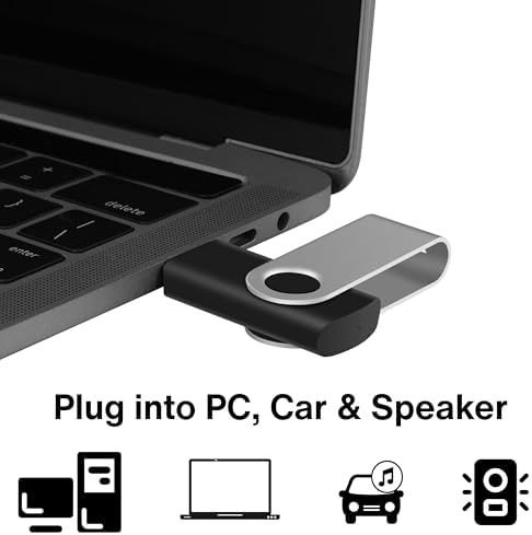 Enfain chip-on-board UDP pen drive showing the 360-degree rotating aluminum protective cap open
