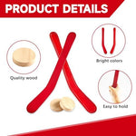 MinFyberd wooden tabletop hockey pucks showing smooth finished edges for optimal sliding performance.