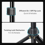 All-metal universal ball head accessory attached to the SmallRig photography stand mount
