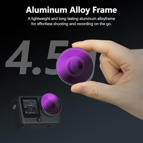 Full contents of Amazear DJI Action 6 lens accessory kit