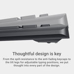 Wireless computer keyboard and mouse desktop setup accessories