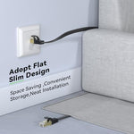 Busohe flat network cable installed under carpet