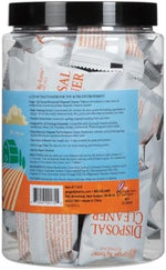 Close up of Ginger Lily Farms citrus scent cleaning tablets