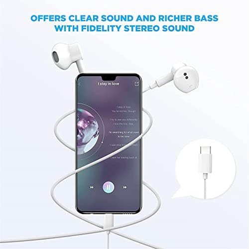 Nimizo Type C earbuds ergonomic ear tip design