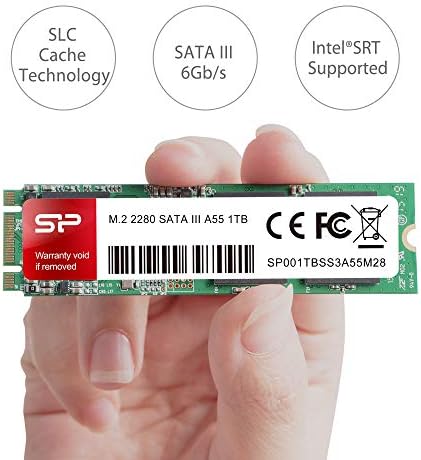 Authentic Silicon Power internal upgrade drive angled view highlighting the 3D NAND flash components.