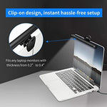 LFNOWN LED screen bar light close up showing the inline 4 key controller and USB power cable