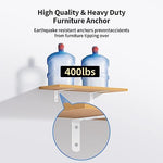 Close up of Aodiou metal furniture safety bracket