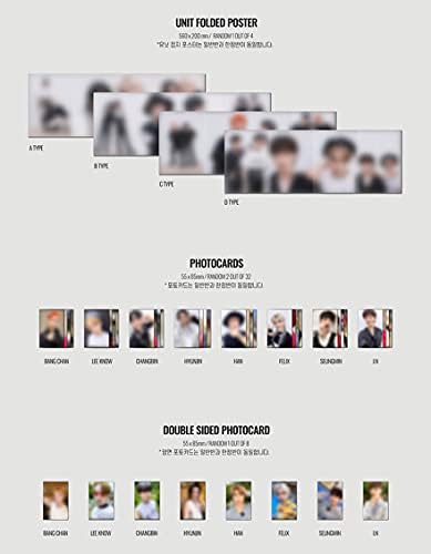 Full collection bundle of the purple and green versions of the SKZ studio album